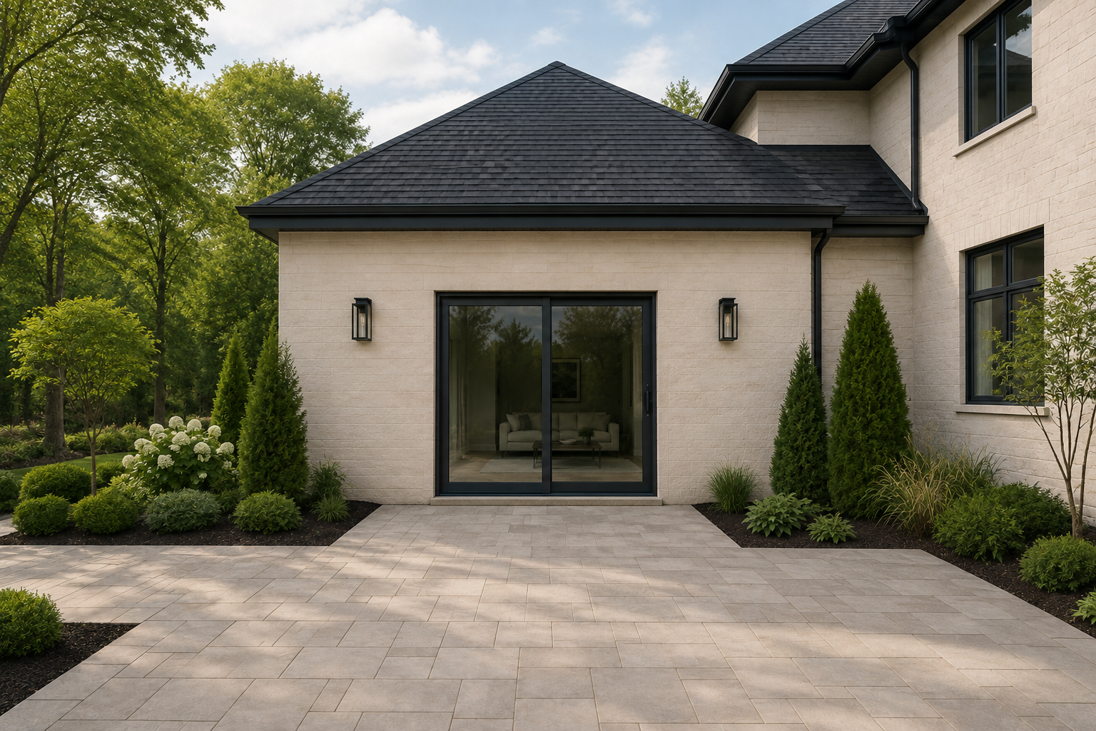 Sliding patio door replacement and installation